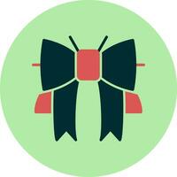 Ribbon Bow Vector Icon