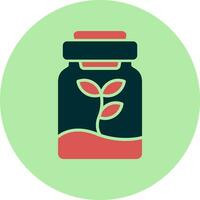 Florarium Vector Icon