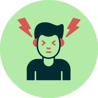 Anxiety Vector Icon