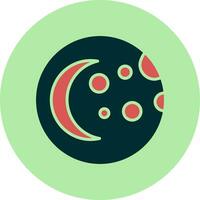 icono de vector de luna