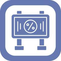 Signboard Vector Icon