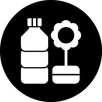 icono de vector de botella