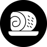 Roll Cake Vector Icon
