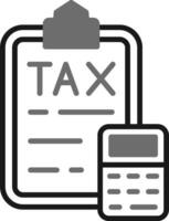 Tax Vector Icon