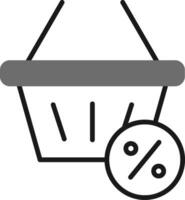 Shopping Basket Vector Icon