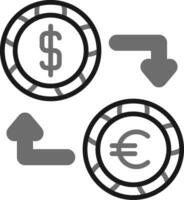 Currency Exchange Vector Icon