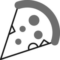 icono de vector de pizza