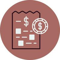 Invoice Vector Icon