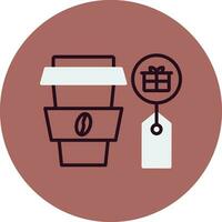 icono de vector de café