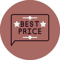 Best Price Vector Icon