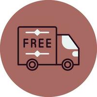 Free Delivery Vector Icon