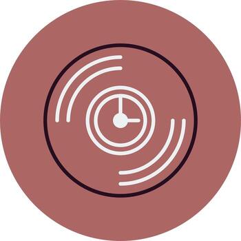 icono de vector de reloj