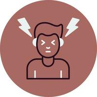 Anxiety Vector Icon