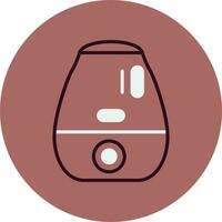 icono de vector de humidificador