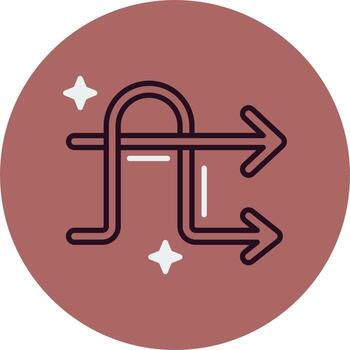 icono de vector de flechas