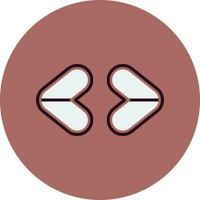 icono de vector de flechas