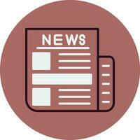 newspaper Vector Icon