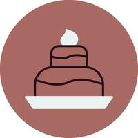 Wedding Cake Vector Icon