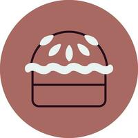 Pie Vector Icon