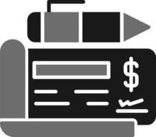 Checkbook Vector Icon