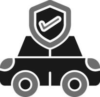 Car Insurance Vector Icon