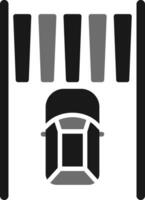 Zebra Crossing Vector Icon