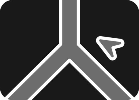 icono de vector de navegador