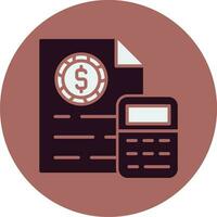 Accounting Vector Icon