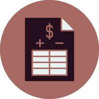 Balance Sheet Vector Icon