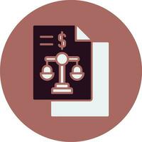 Legal Vector Icon