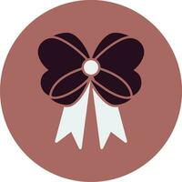 Ribbon Bow Vector Icon