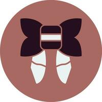 Ribbon Bow Vector Icon