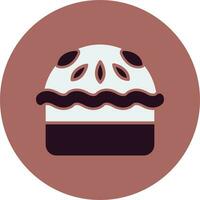 Pie Vector Icon