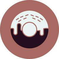 icono de vector de donut