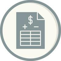 Balance Sheet Vector Icon