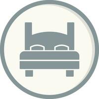 Double Bed Vector Icon