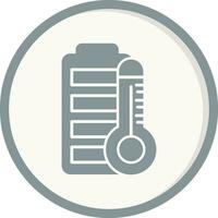 Battery Temperature Vector Icon