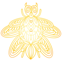 dorado escarabajo. dorado error png