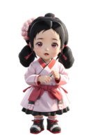 Nezuko, demônio assassino, animê personagem, Kamado nezuko ai generativo png