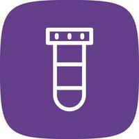 Test Tube Creative Icon Design vector