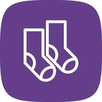 Socks Creative Icon Design vector