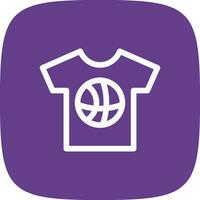 Shirt Creative Icon Design vector