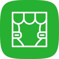 Stage Creative Icon Design vector