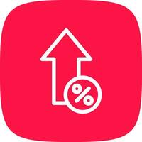 Increase Creative Icon Design vector