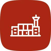 Airport Creative Icon Design vector