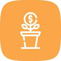 Profit Creative Icon Design vector