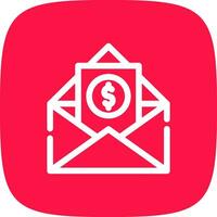 Envelope Creative Icon Design vector