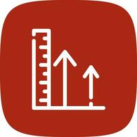 Height Creative Icon Design vector