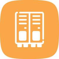 Lockers Creative Icon Design vector