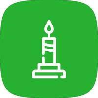 Candle Creative Icon Design vector